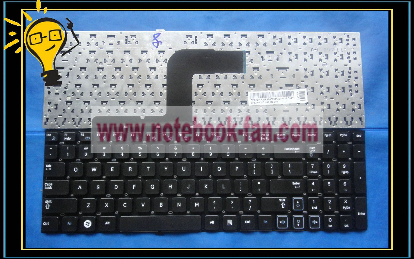 NEW!! FOR SAMSUNG NP-RV511 RV511 RC720 US keyboard black